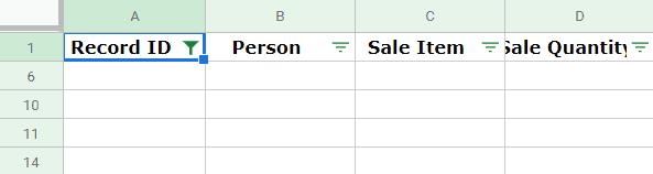 Cách xóa hàng trống trong Google Sheets